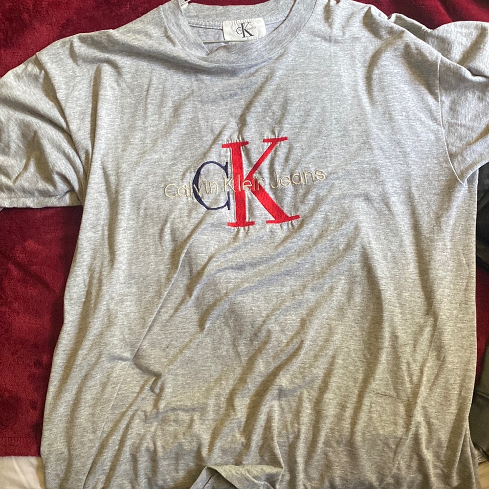 Calvin Klein embroidered shirt